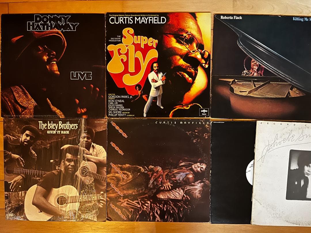 ソウルレコード7枚セット Donny Hathaway Live他