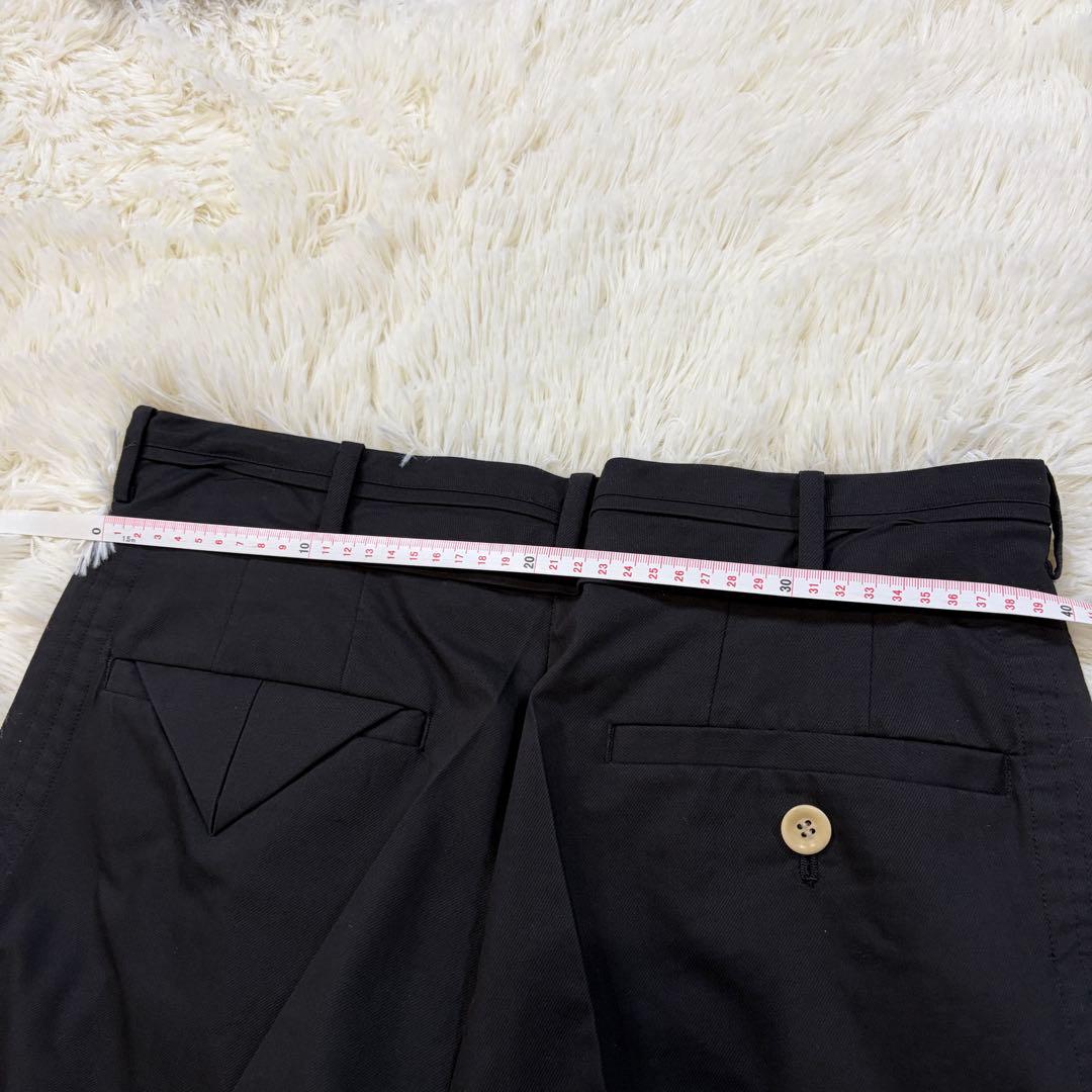 【新品同様】25SS アンダーカバー ツイルトラウザーズパンツ 日本製 黒 M