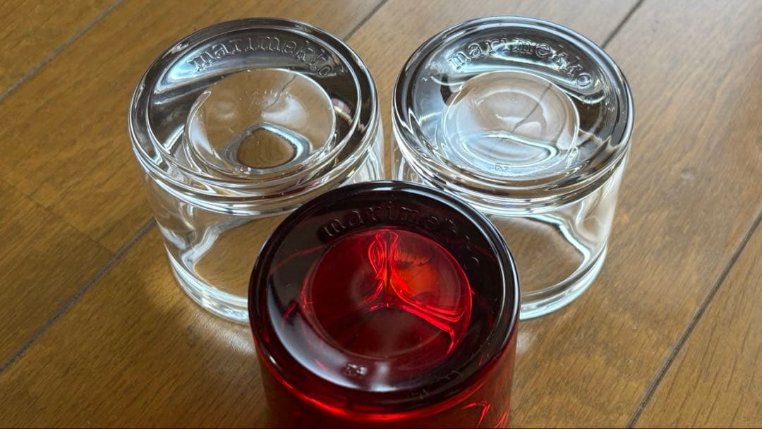 イッタラ×マリメッコKivi キャンドルホルダー　3個セット