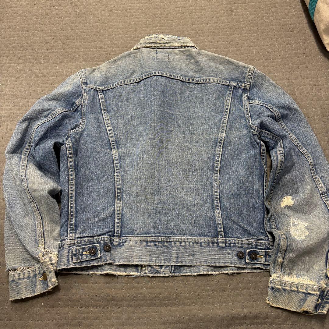 60-70s lee 101-J LONG デニムジャケット 四角黒タグ
