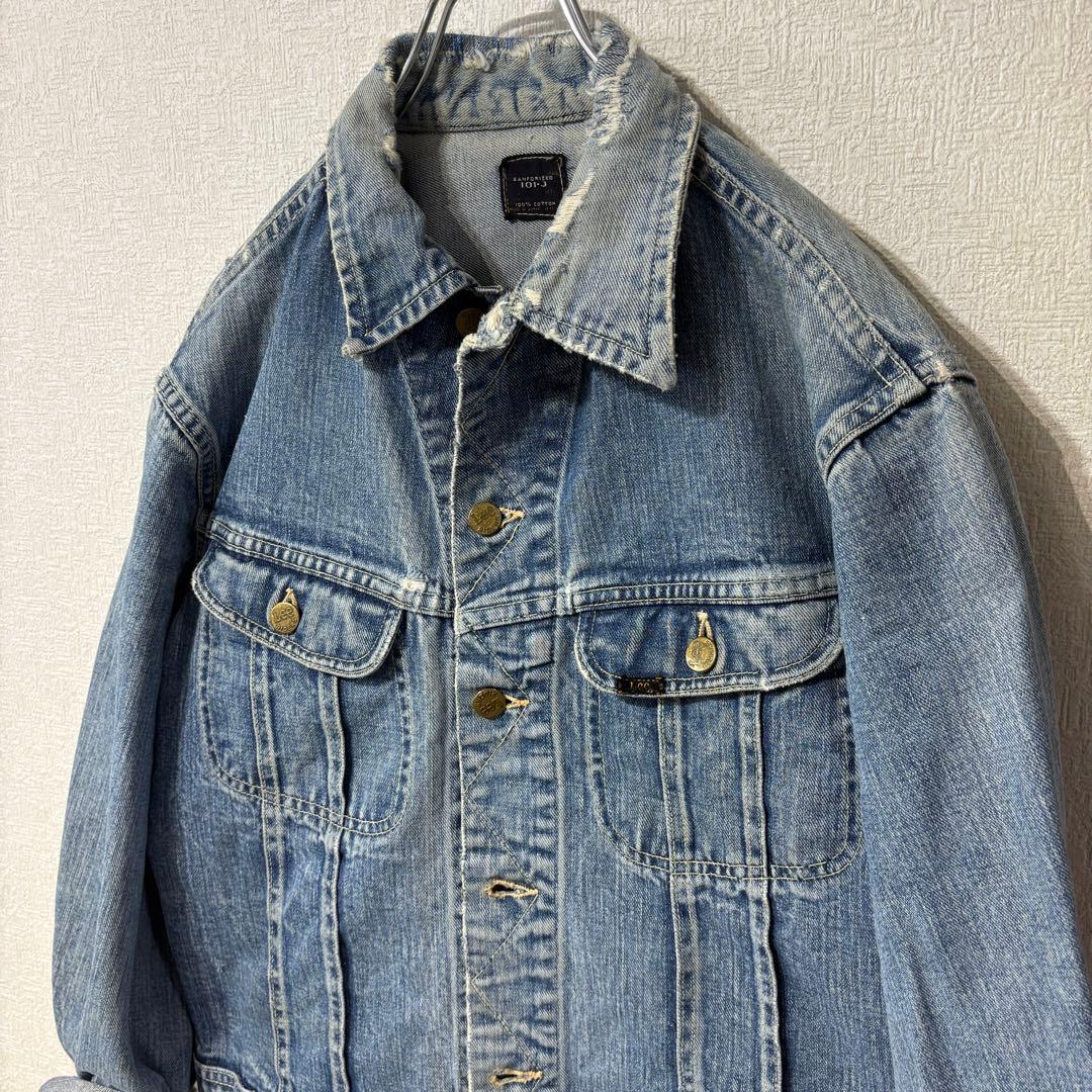 60-70s lee 101-J LONG デニムジャケット 四角黒タグ