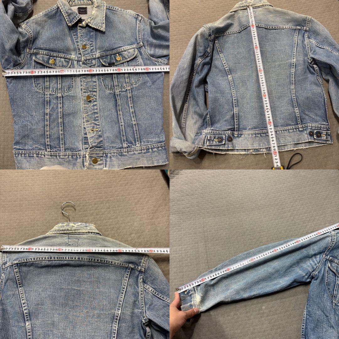 60-70s lee 101-J LONG デニムジャケット 四角黒タグ