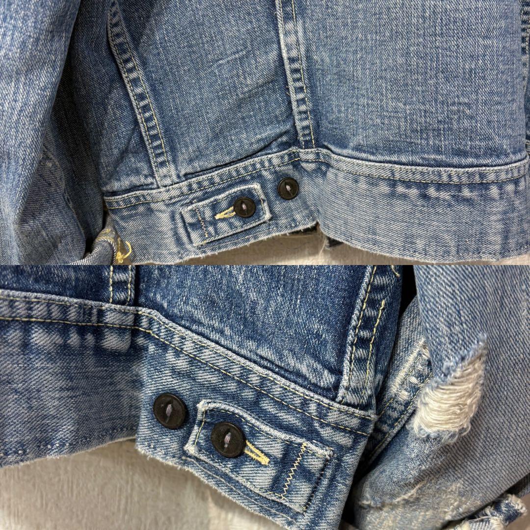 60-70s lee 101-J LONG デニムジャケット 四角黒タグ