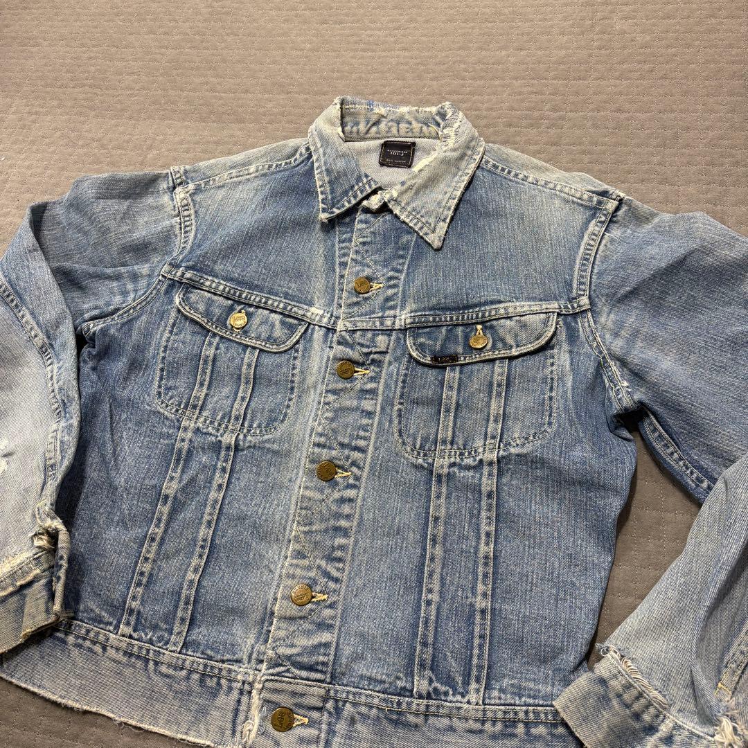 60-70s lee 101-J LONG デニムジャケット 四角黒タグ