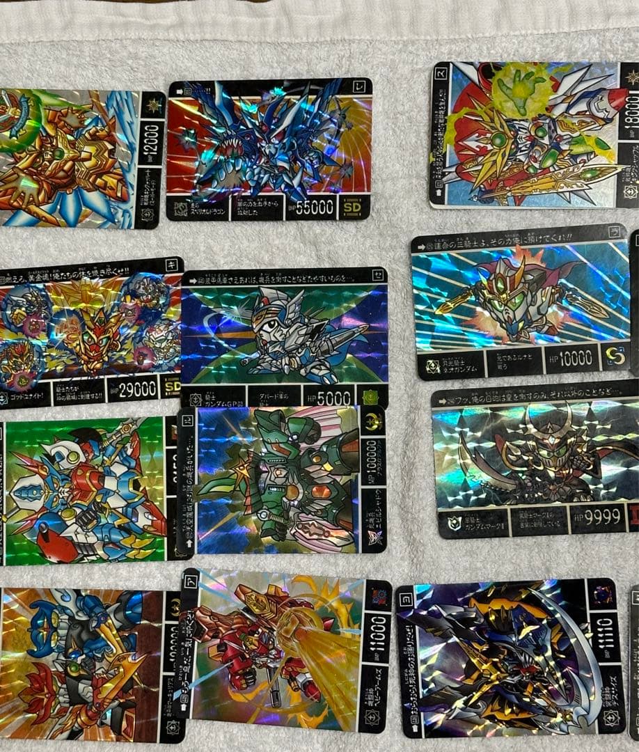 SDガンダム外伝カードダス　キラカード71枚