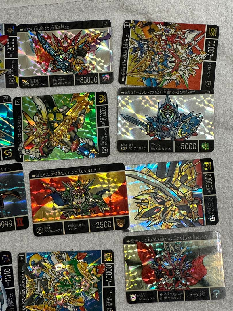 SDガンダム外伝カードダス　キラカード71枚