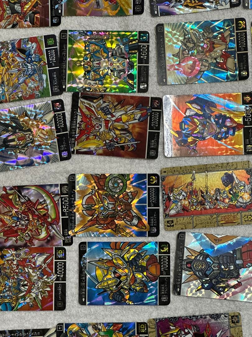 SDガンダム外伝カードダス　キラカード71枚
