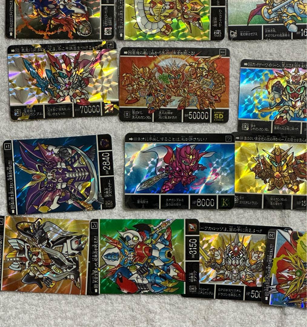 SDガンダム外伝カードダス　キラカード71枚