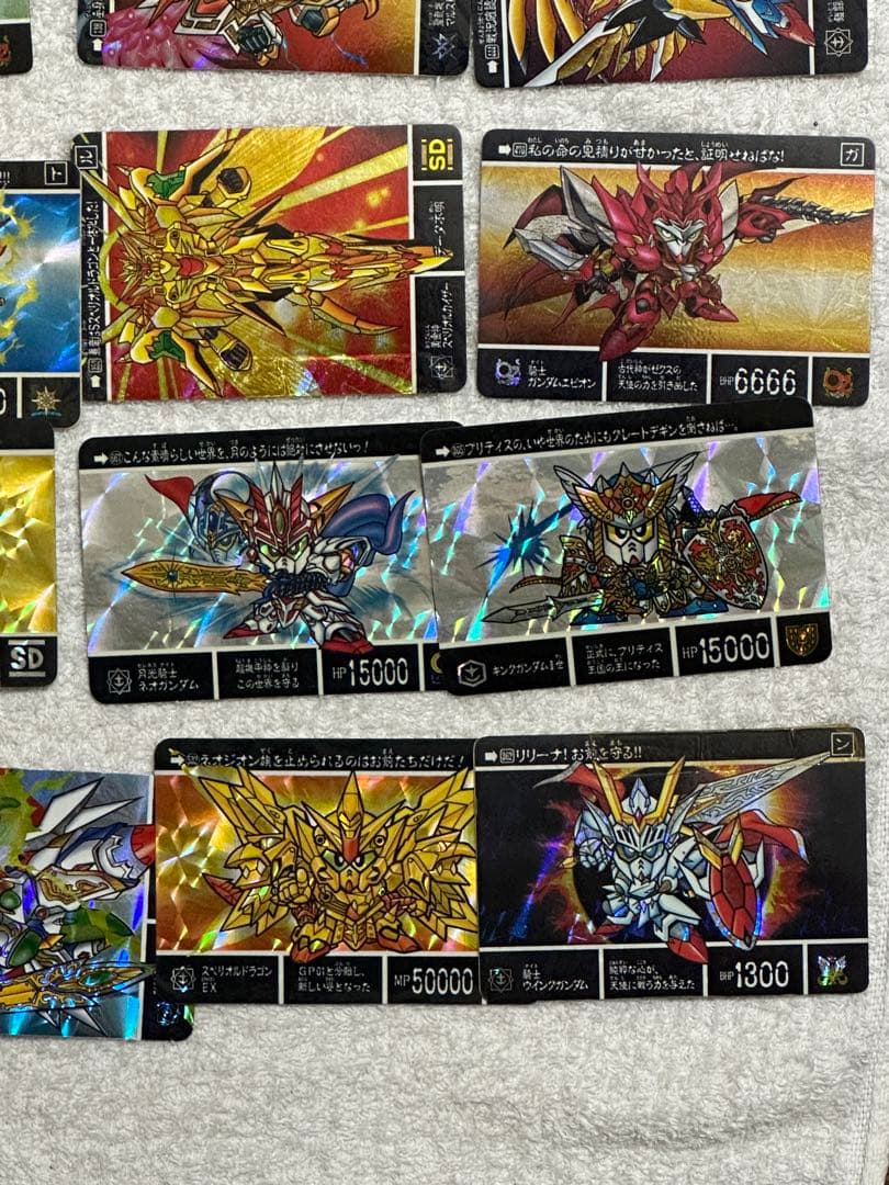 SDガンダム外伝カードダス　キラカード71枚