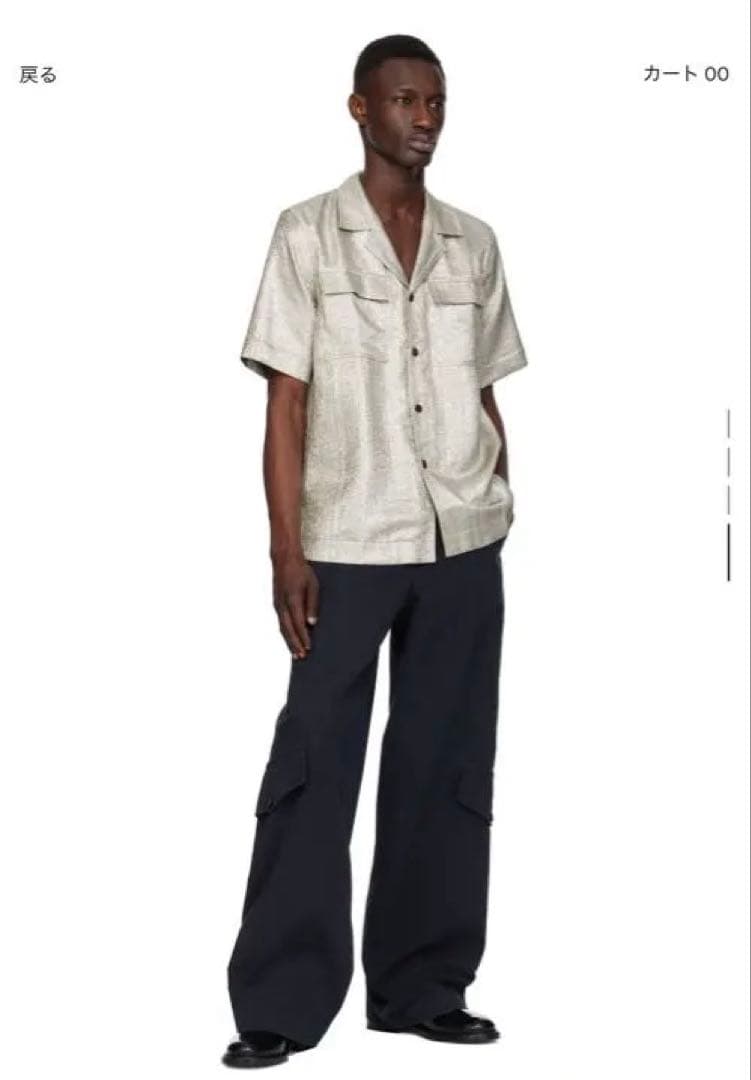 dries van noten カーゴパンツ 46