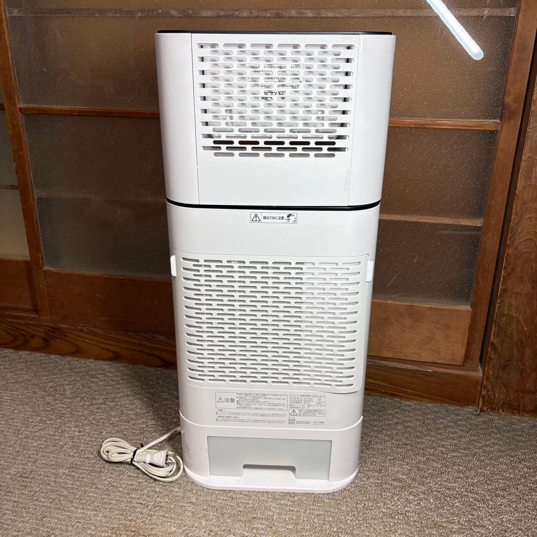 美品 アイリスオーヤマ 衣類乾燥除湿器 KJDC-L50-W 除湿機 ホワイト