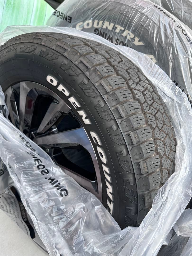 ランクル250 モデリスタ　タイヤホイールセット　　ホイールナットロックナット付