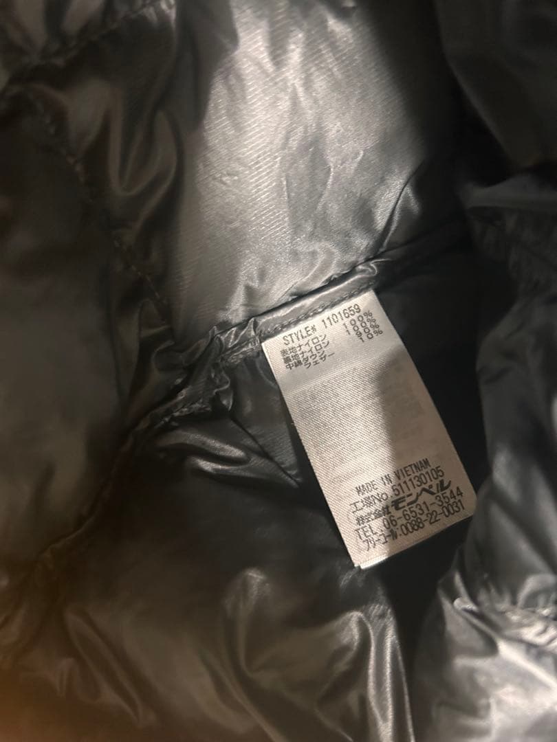 mont-bell スペリオダウンパーカー M ブラック最安値　即発送