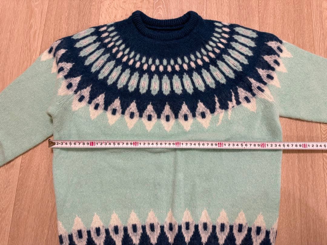 FRAGMENT フラグメント　ノルディッククルーニット