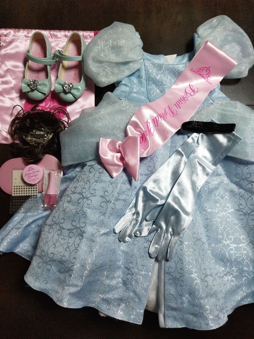 100 プレミアムドレス　ビビディバビディブティック シンデレラ 一式