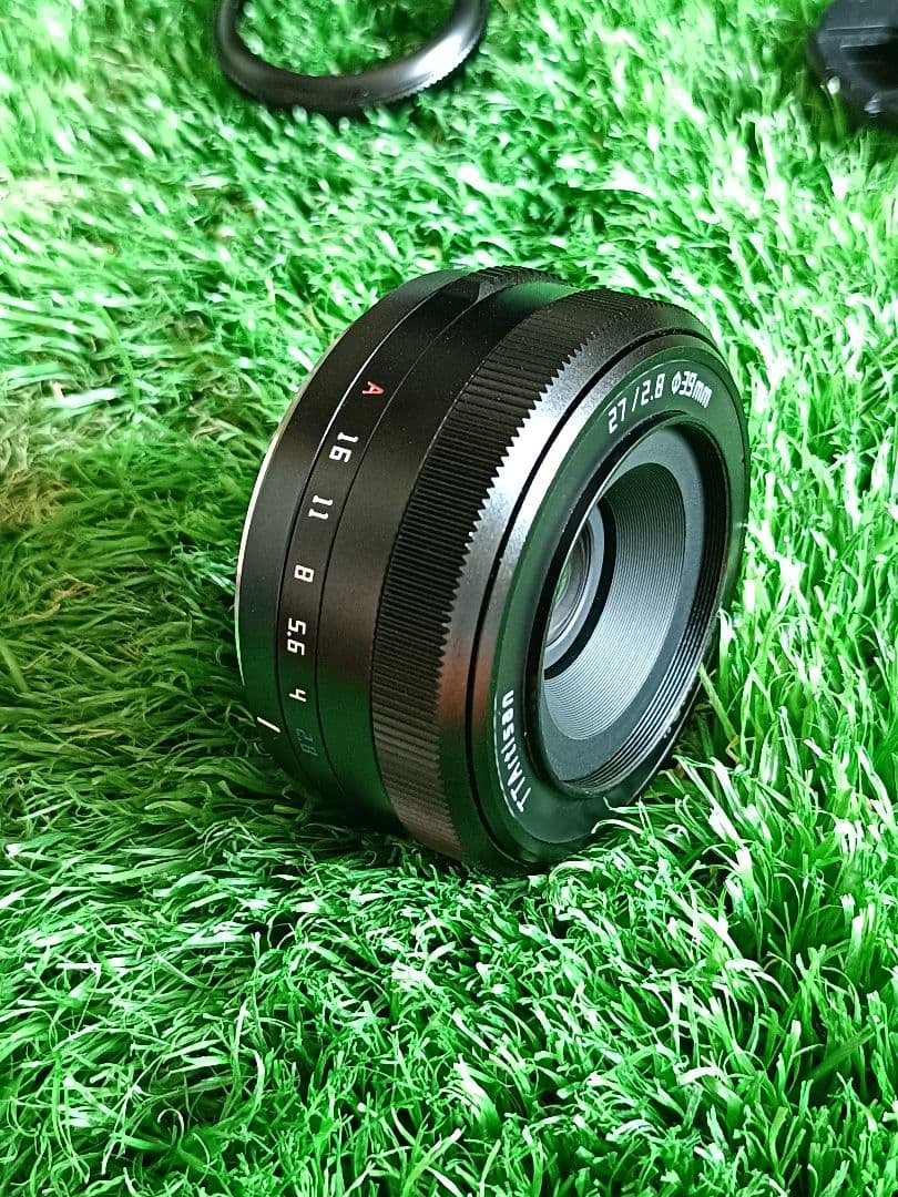TTArtisan 27mm f/2.8 フィルター付、Xマウント