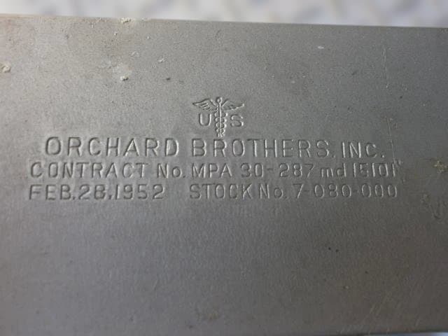 N*O様 米軍 フォールディング テーブル MEDICAL TABLE 1952