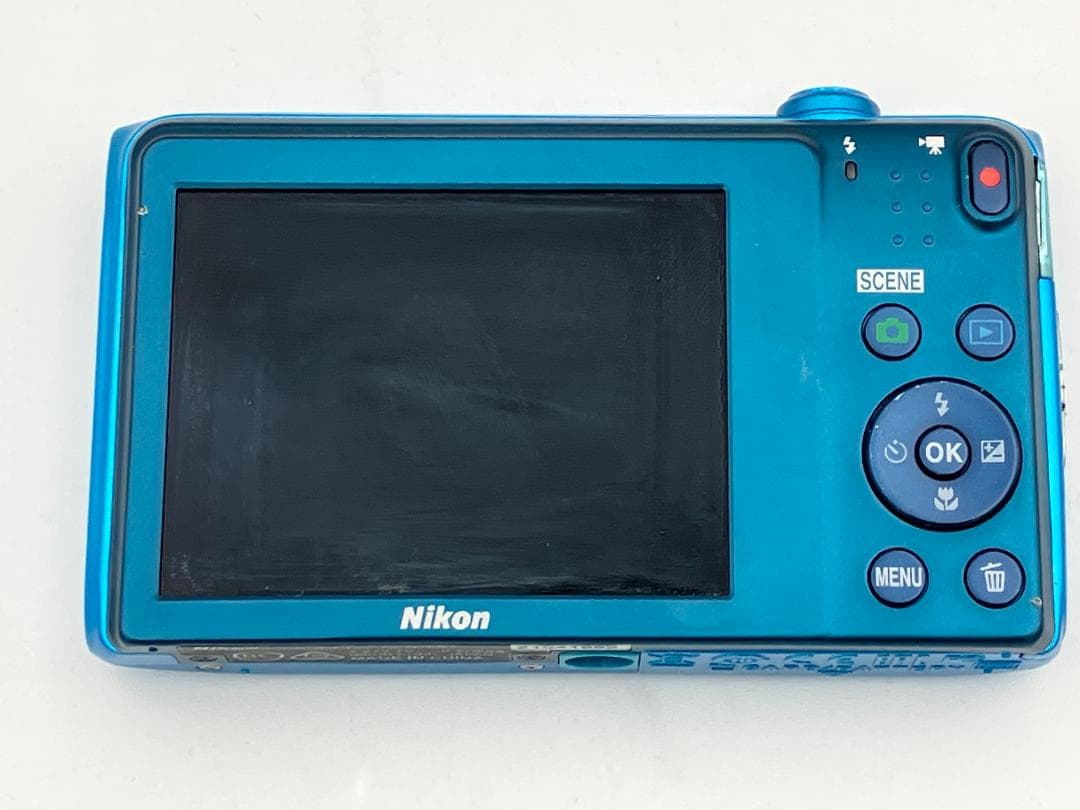 ニコン　COOLPIX S3600　コンデジ　ブルー