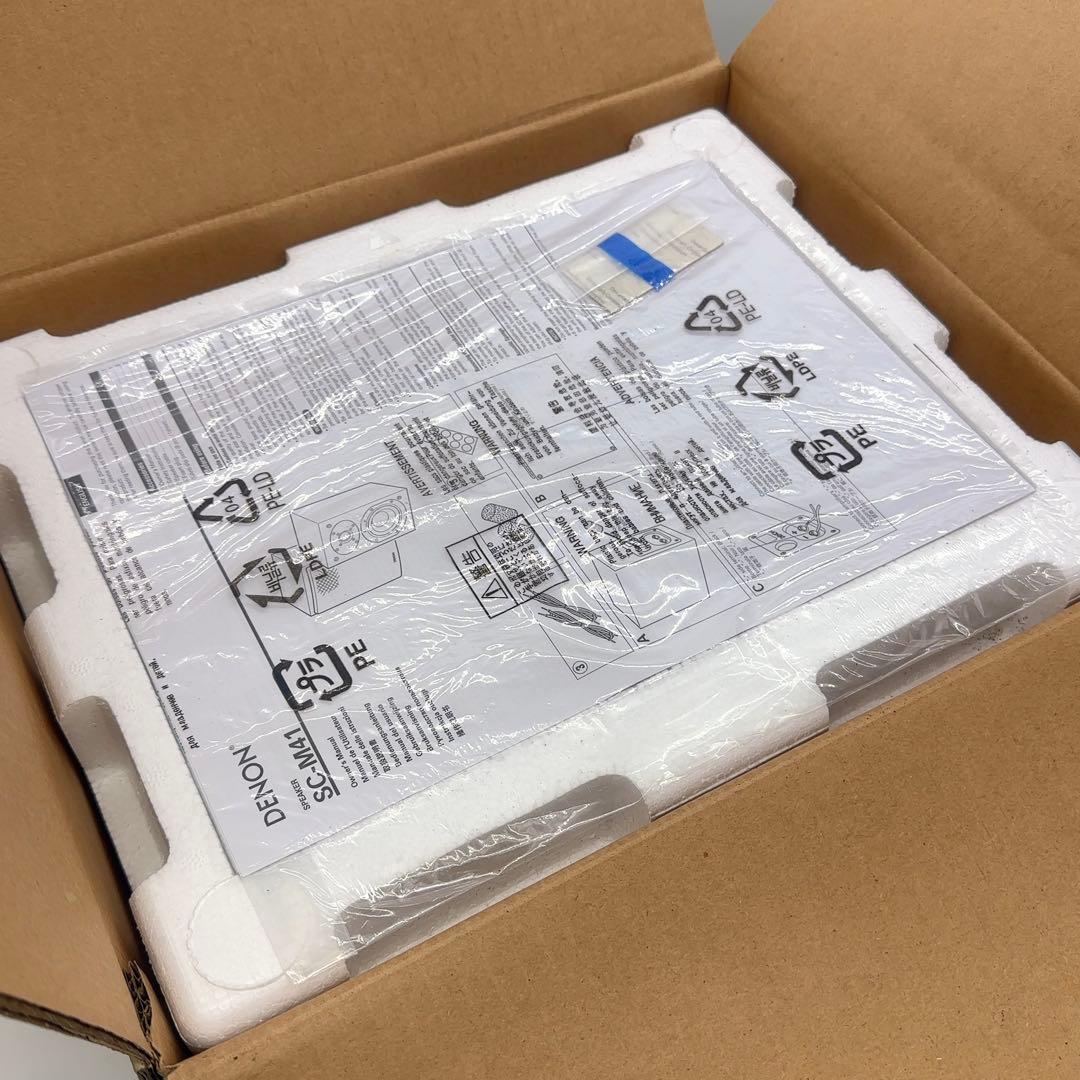 【未使用】DENON デノン スピーカー SC-M41 CWEM WOOD