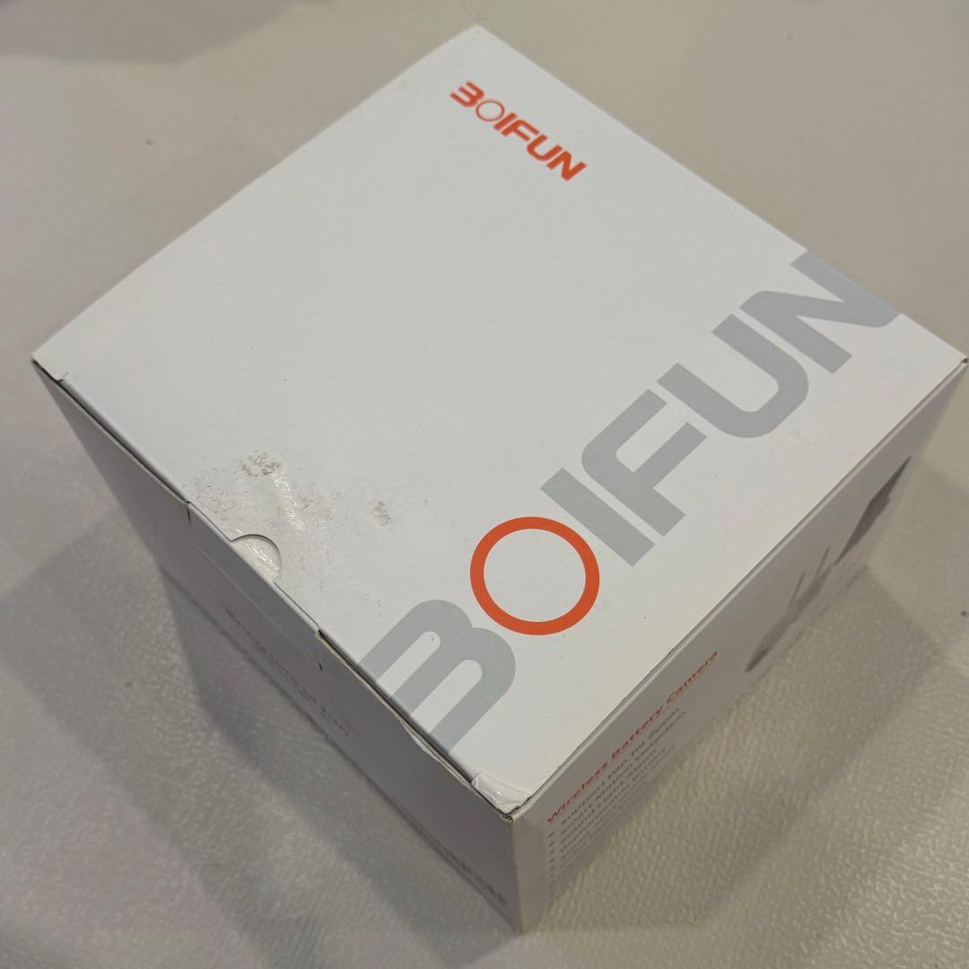 BOIFUN 防犯カメラ ワイヤレス 屋外 ソーラー 2K 300万画素