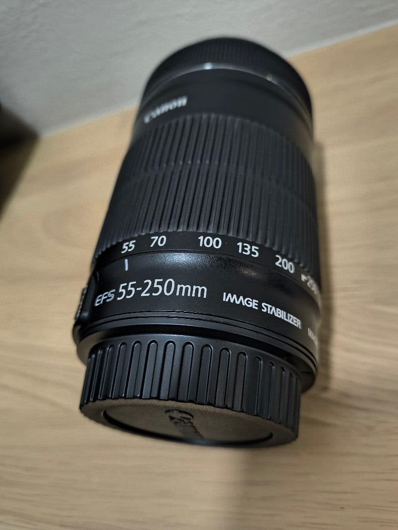 新品未使用 キャノン EF-S55-250mm F4-5.6 IS STM 望遠