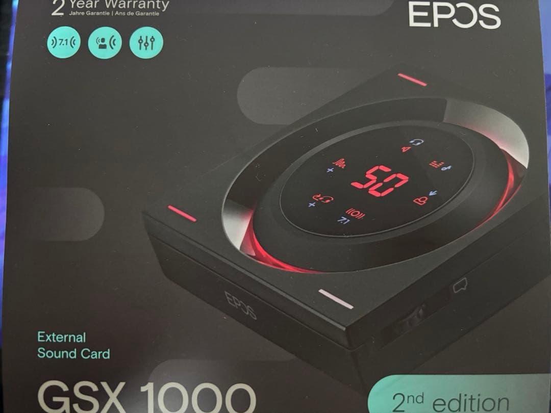 EPOS オーディオアンプ GSX 1000 2nd edition