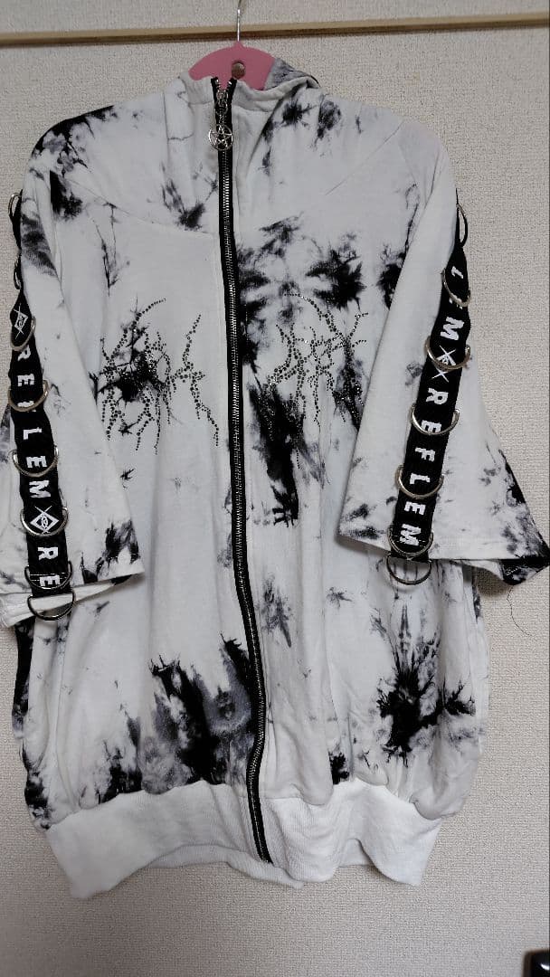 REFLEM 　レフレム　ブラック メッシュ 長袖 トップス