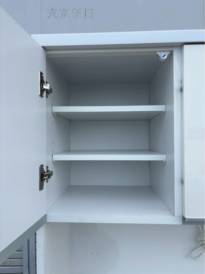 にょん　土井インテリヤ 食器棚 キッチンボード レンジボード H190.5