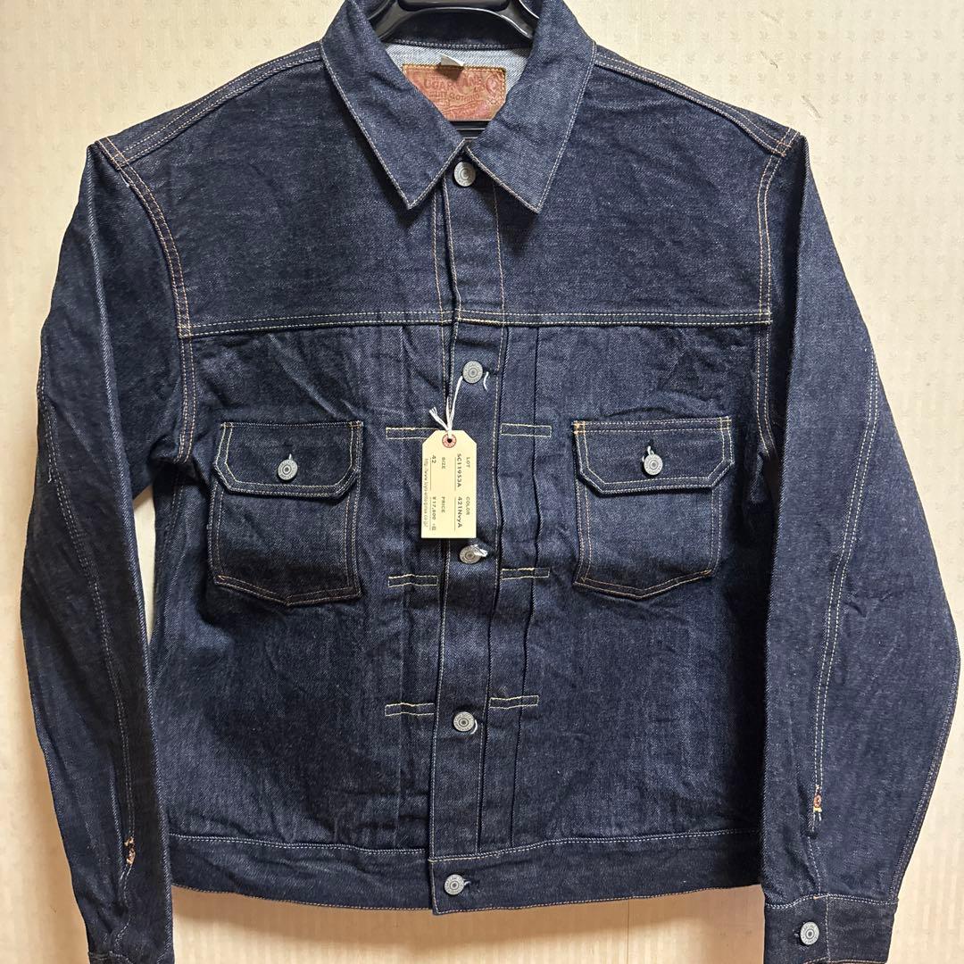 SUGARCANE デニムジャケット Gジャン 42 美品