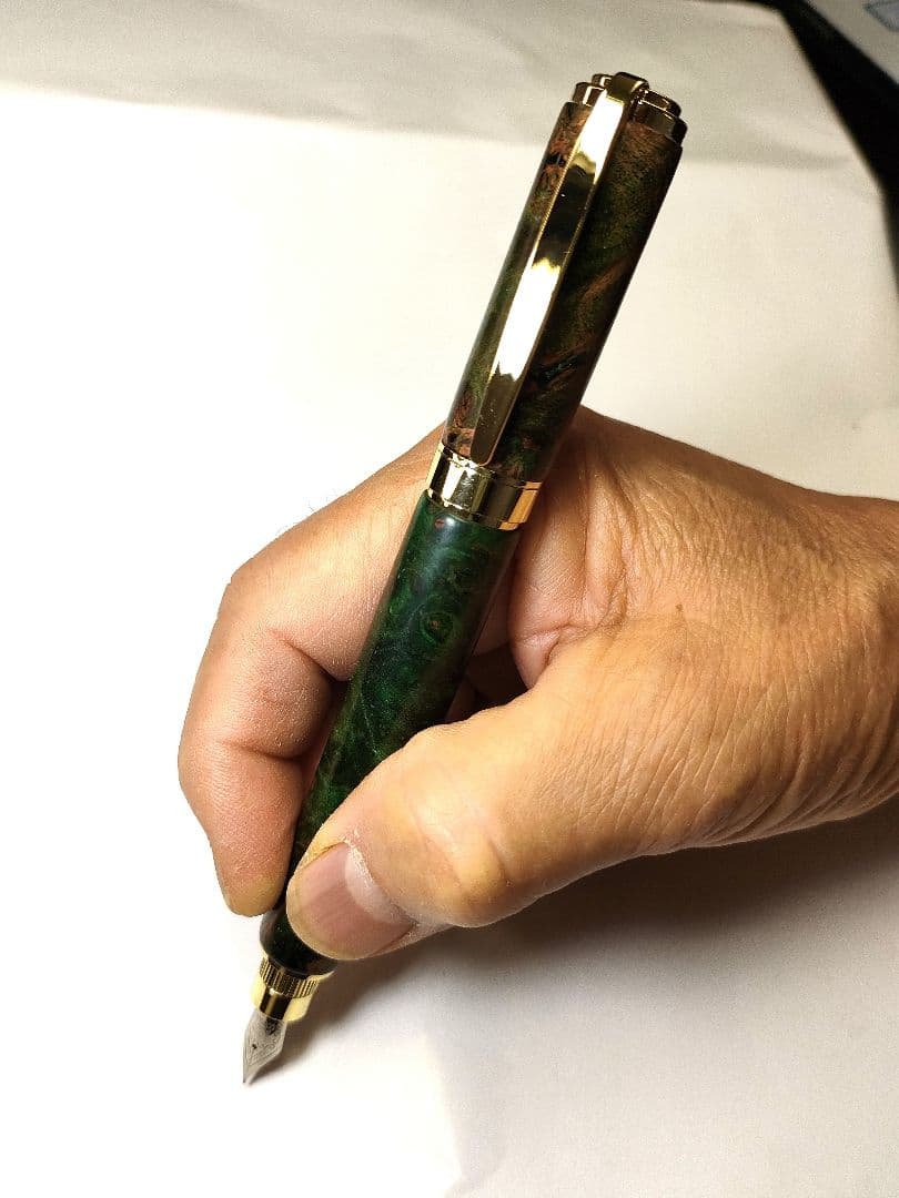 【メープルバール（スタビライズドウッド）】グラデュエイト万年筆