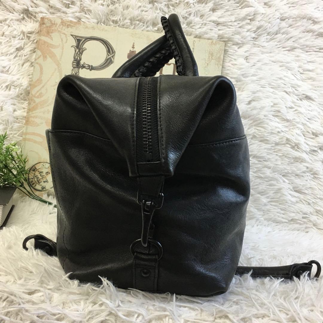 希少✨ スコッチグレイン ボストンバッグ トートバッグ ビジネスバッグ レザー