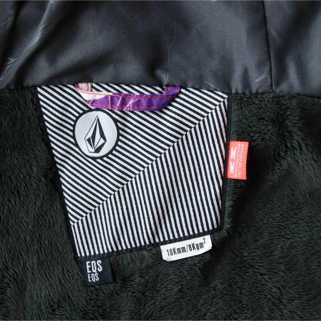 5437【極美品】VOLCOM　ジャケット レディース 裏ボア　花柄 総柄