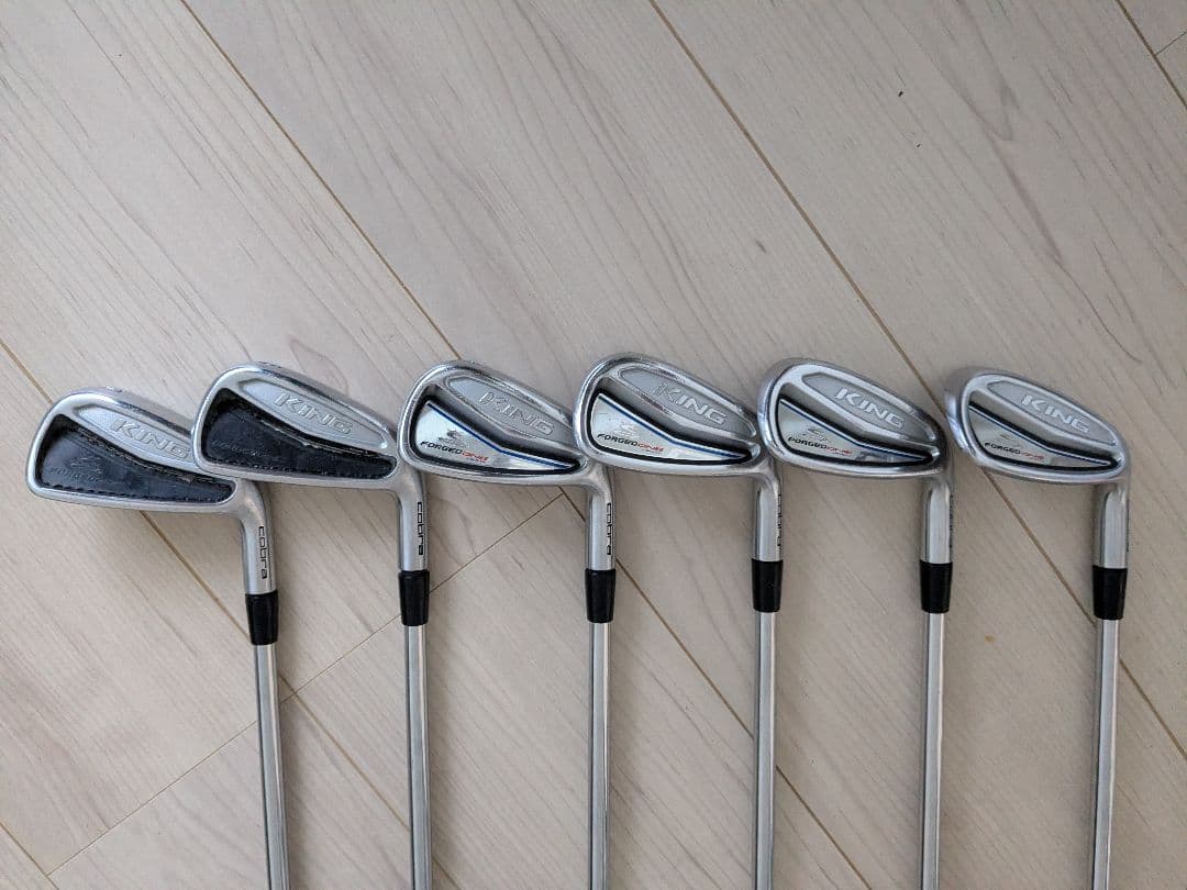 コブラKING FORGED ONE ワンレングスアイアン6本セット