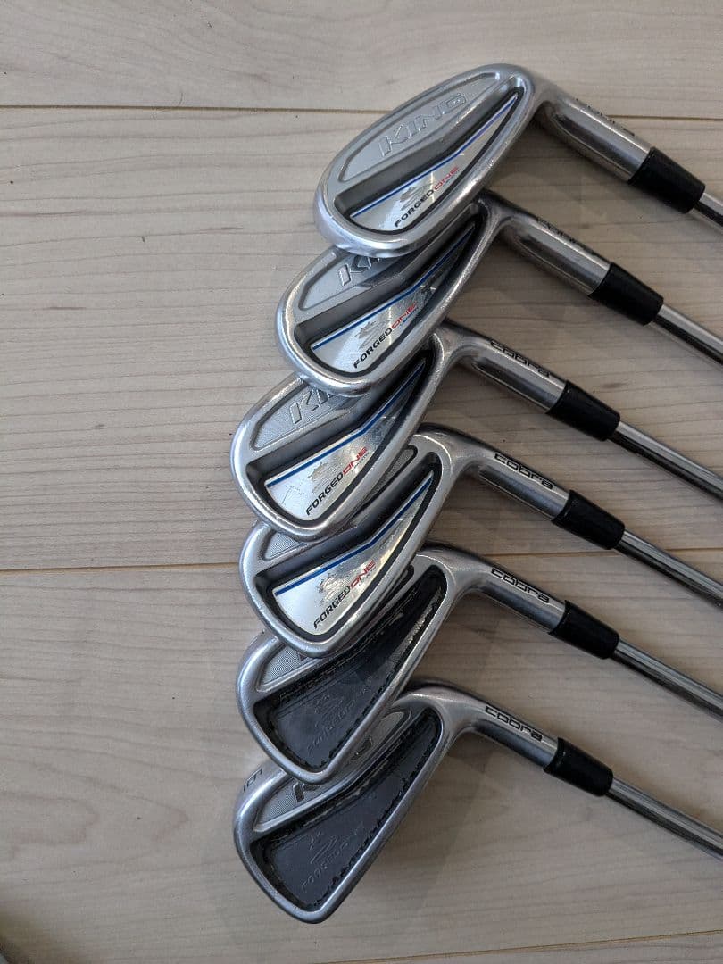コブラKING FORGED ONE ワンレングスアイアン6本セット