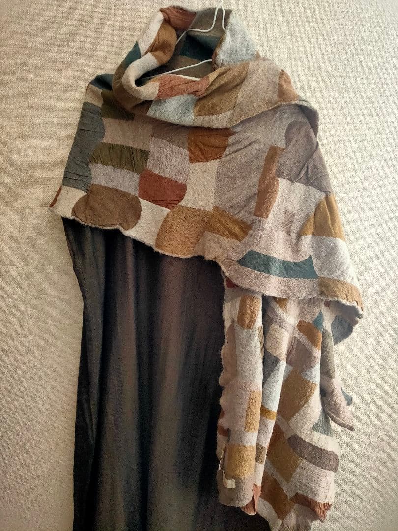 ヨーガンレール ババグーリ マフラー　ストール　コットンウール