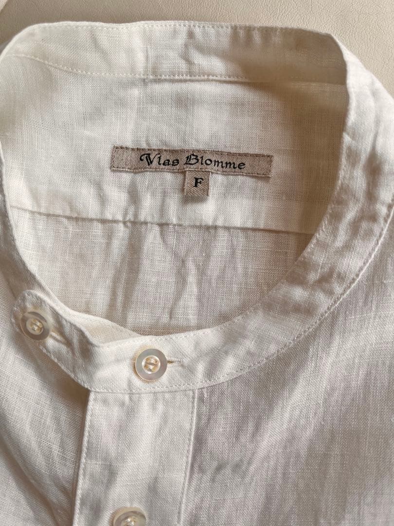 Vlas Blomme(ヴラスブラム/ブラスブラム）チュニックシャツ