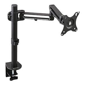 モニターアーム+ノートPCアーム　アイリスオーヤマ&サンコー組合せ品