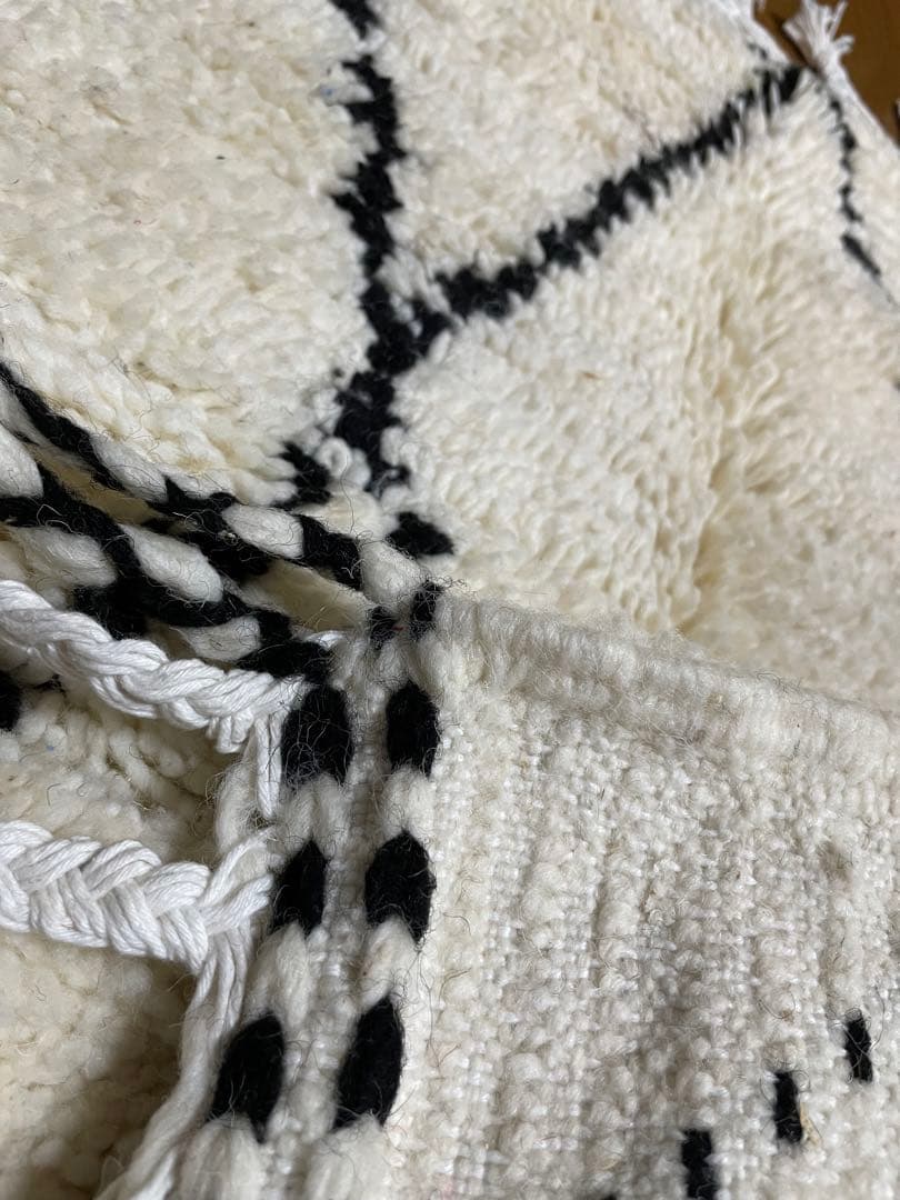 【新品希少】　ベニワレン　モロッコラグ