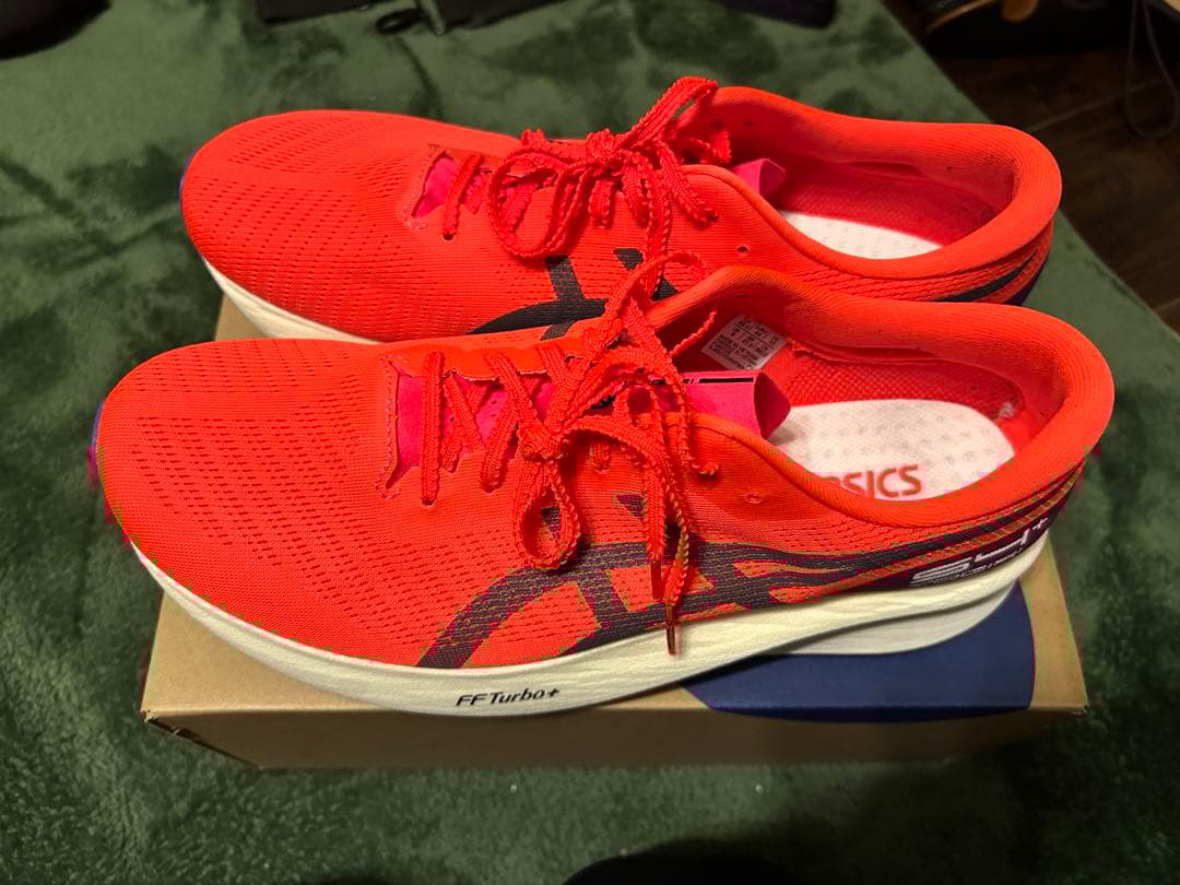 スパイク・シューズ ASICS S4+YOGIRI 28.0cm FRASH RED