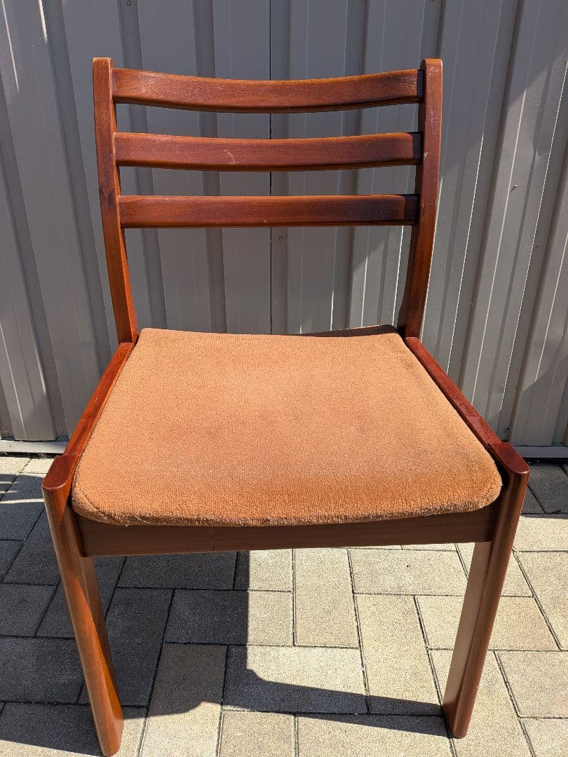希少 天童木工 ブラジリアンローズウッド ダイニングチェア ②