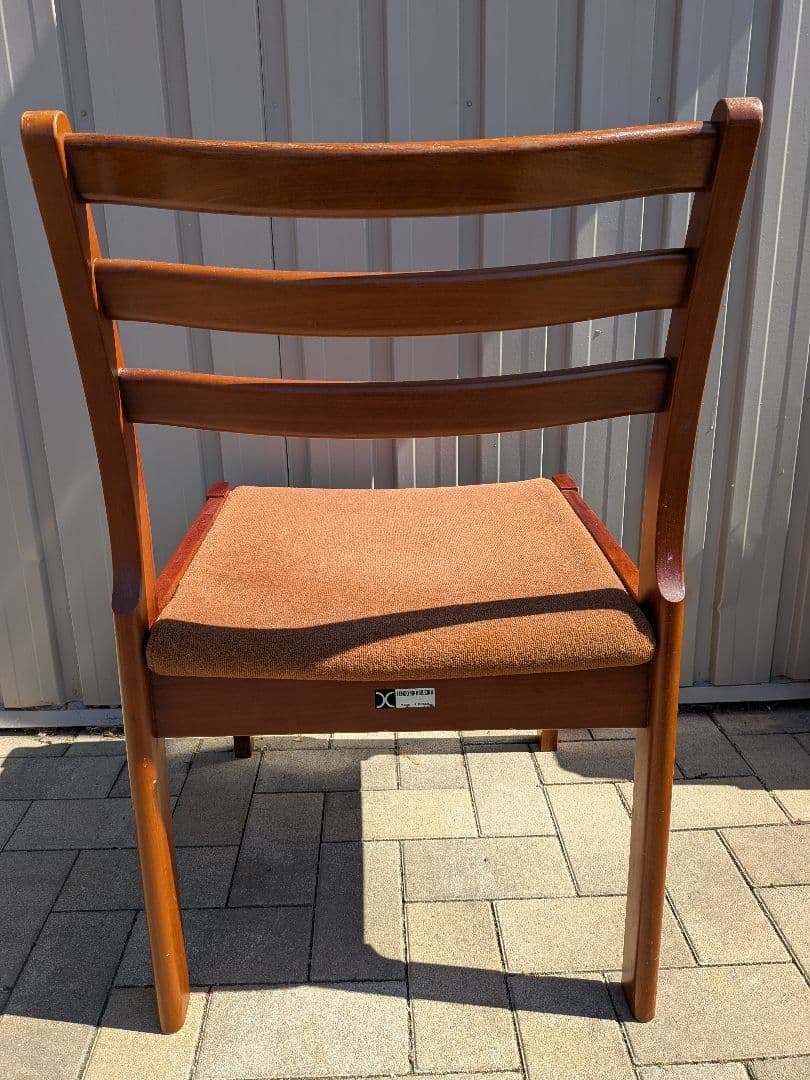 希少 天童木工 ブラジリアンローズウッド ダイニングチェア ②