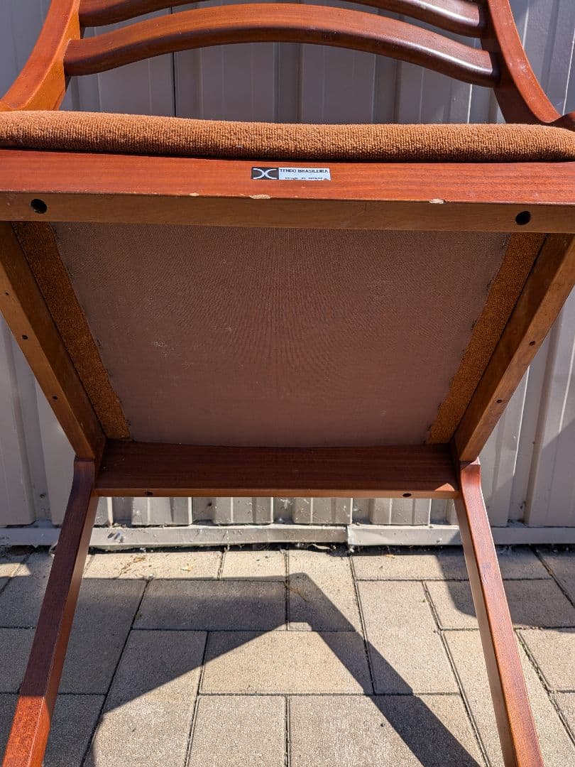 希少 天童木工 ブラジリアンローズウッド ダイニングチェア ②