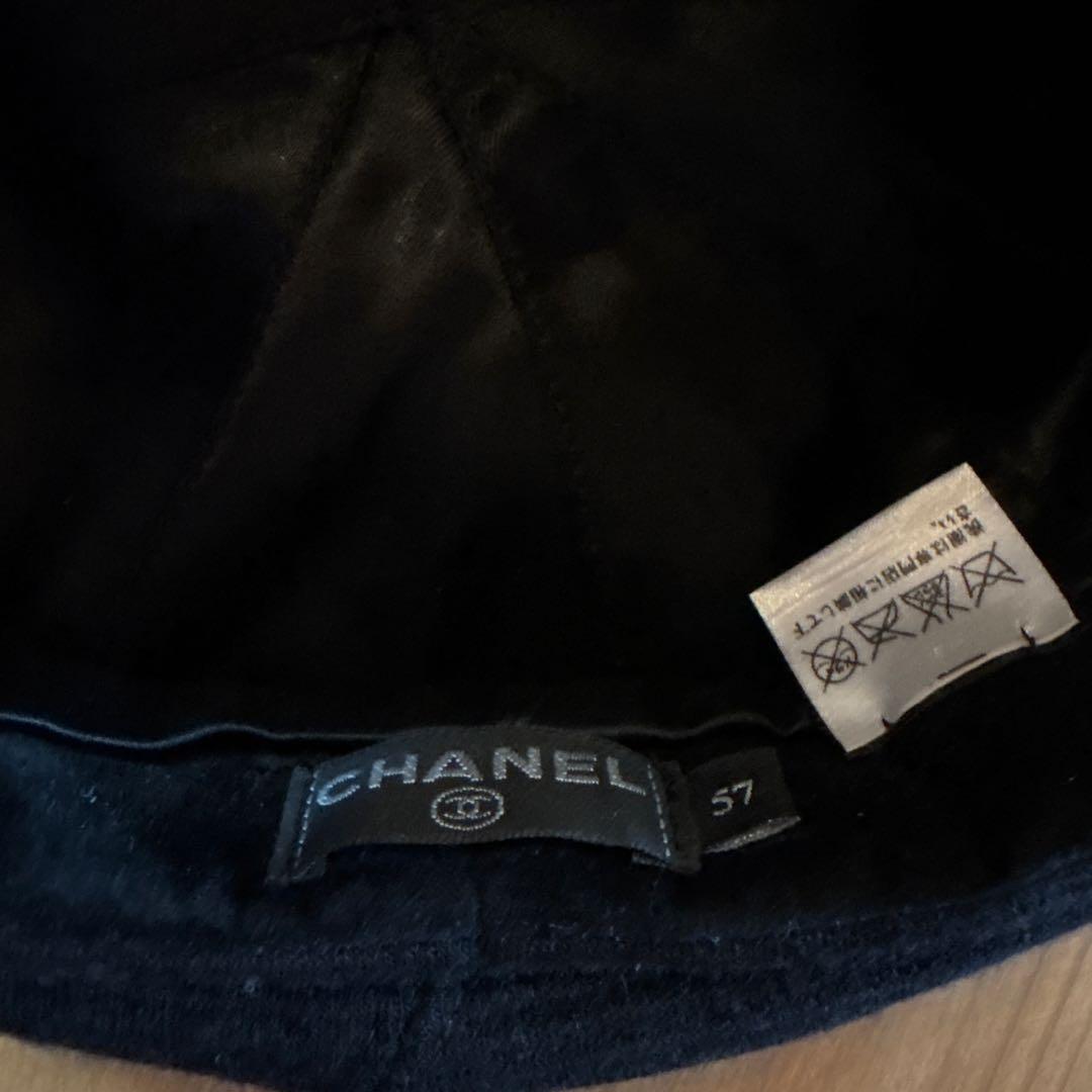 CHANEL キャスケット　ブラック
