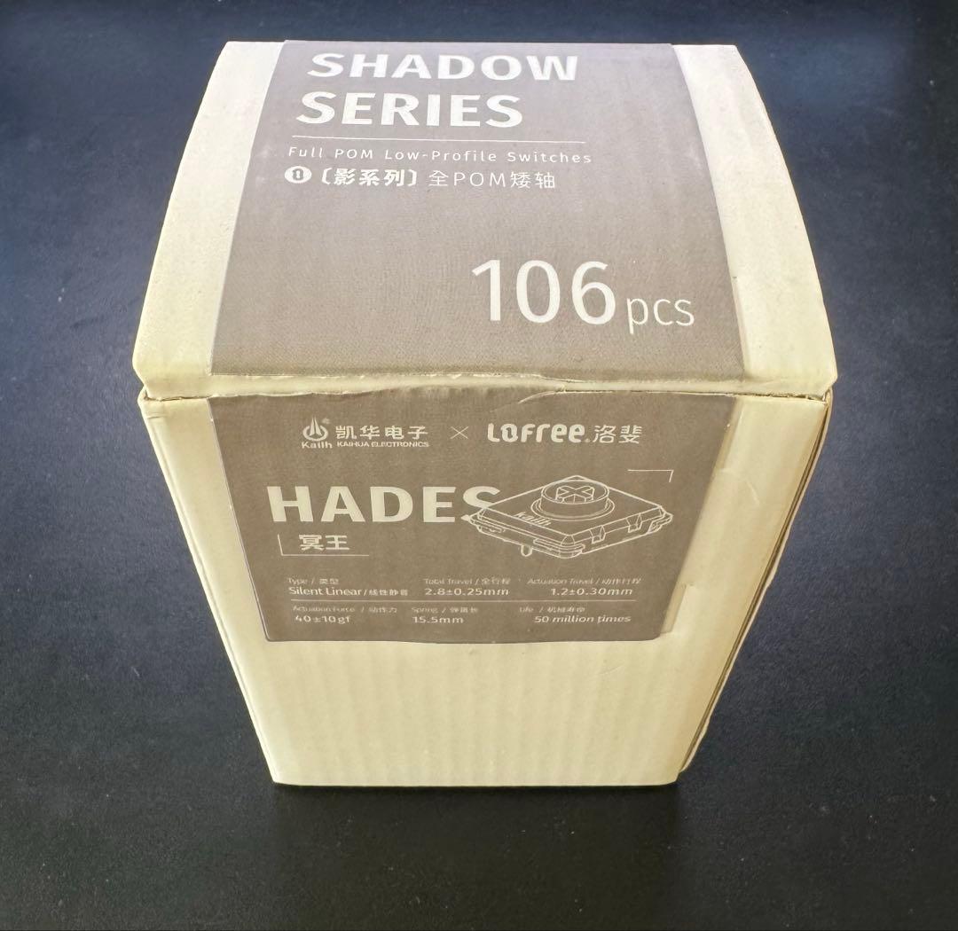 Lofree Hades switch 106個