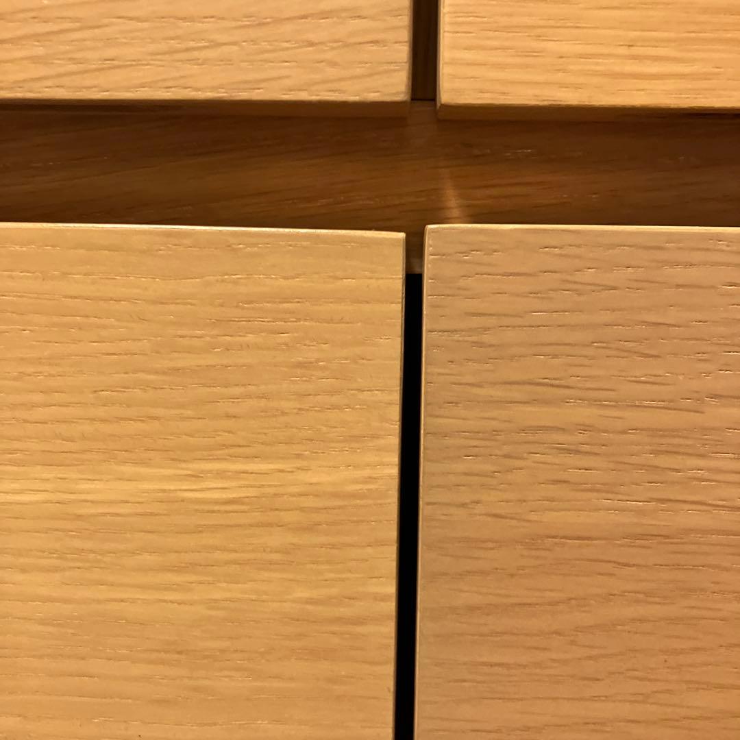 無印良品/オーク材・キャビネット・木製扉