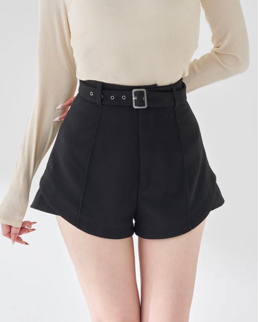 Darich サイドスリットハイウエストショートパンツ