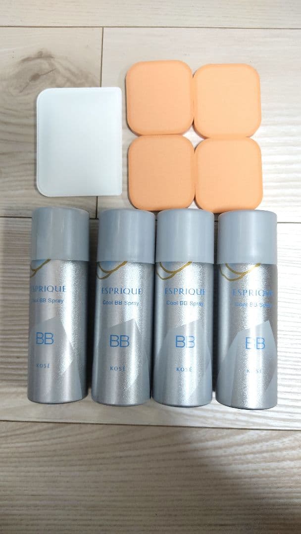 未使用品　コーセー　エスプリーク　冷感タッチ　BBスプレー　4本セット　02番