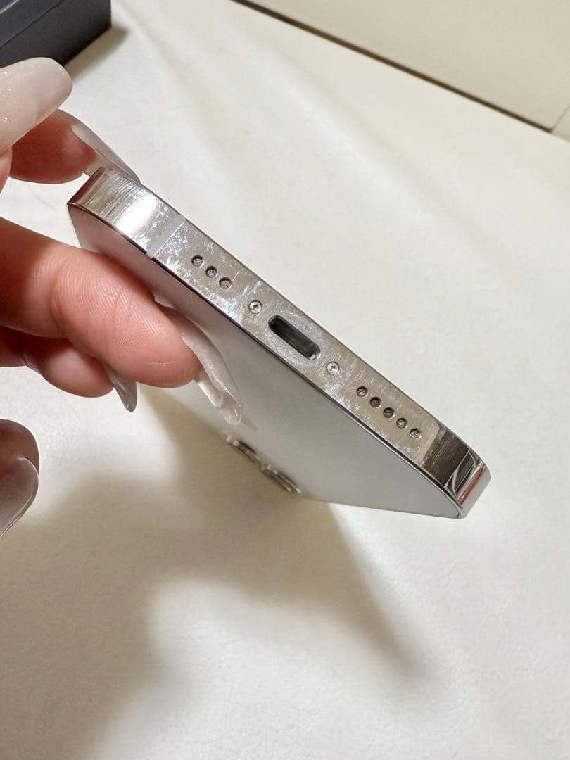 iPhone12 Pro 256GB シルバー SIMフリー バッテリー77%