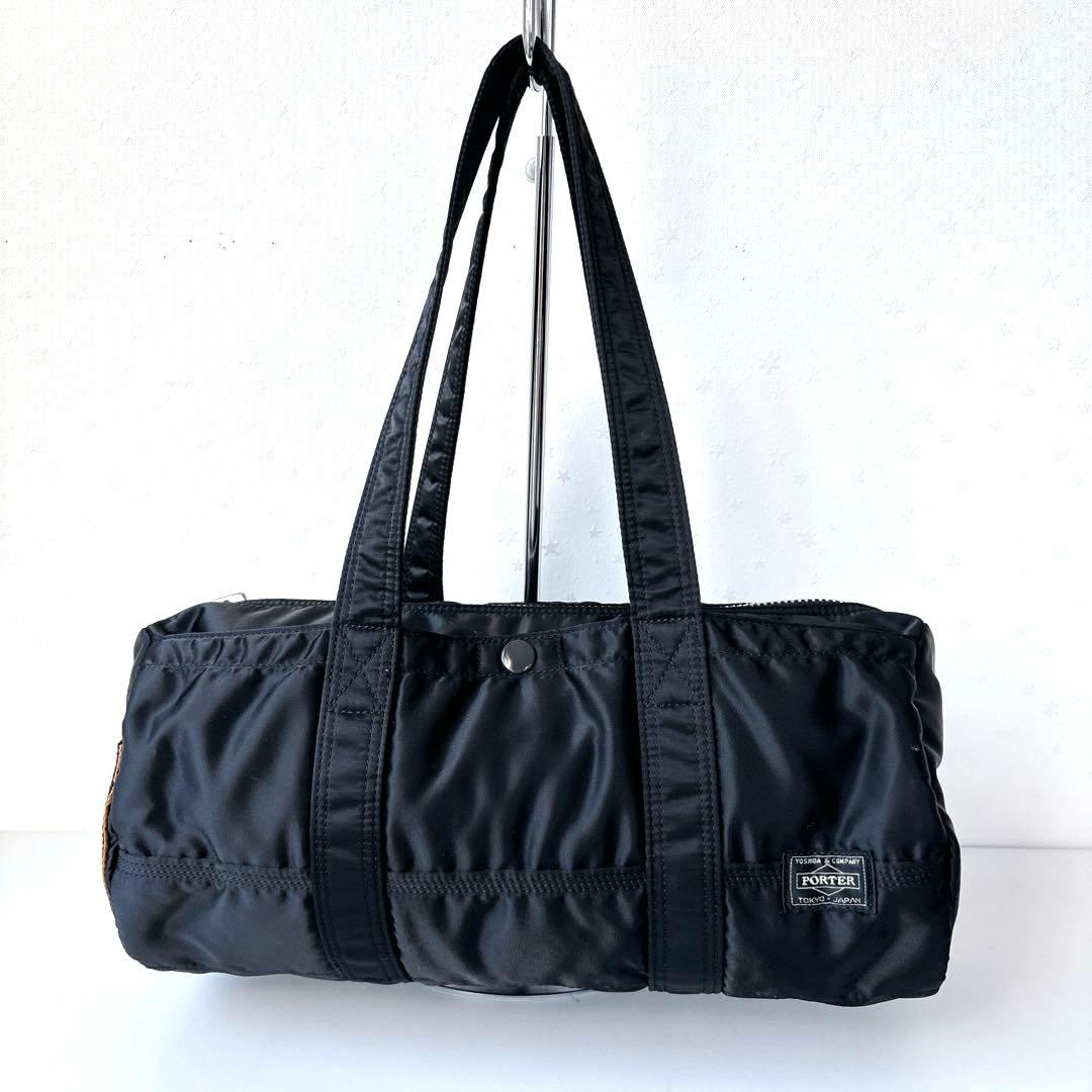 【未使用級】廃盤品　PORTER タンカー ドラムバッグ S ミニボストン