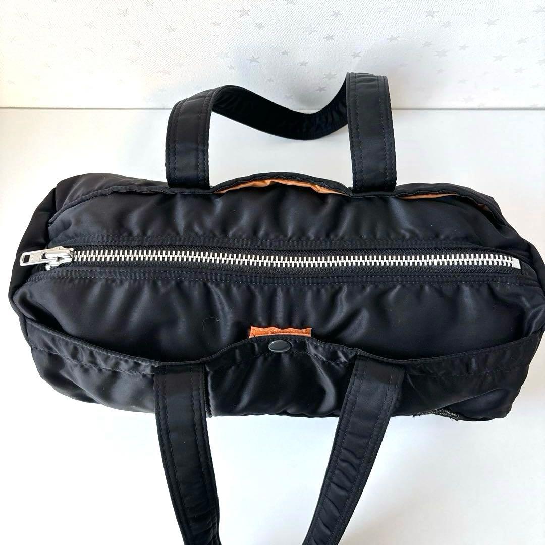 【未使用級】廃盤品　PORTER タンカー ドラムバッグ S ミニボストン